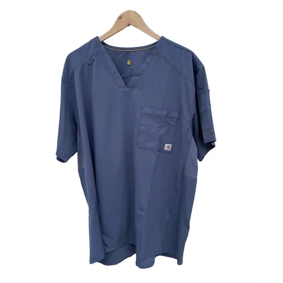 Carhartt Force Mens Chest Pocket Scrub Too Size XL - Picture 1 of 5